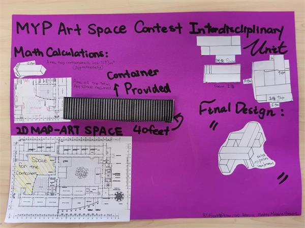 宁波华茂国际学校初中生设计集装箱提案，教科书式跨学科单元