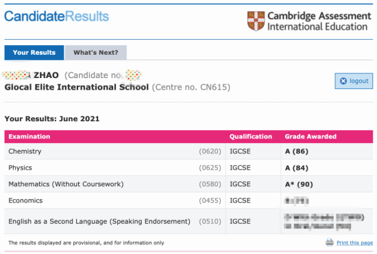 喜报：2021A-Level放榜，郑州英迪国际学校学生成绩炫目