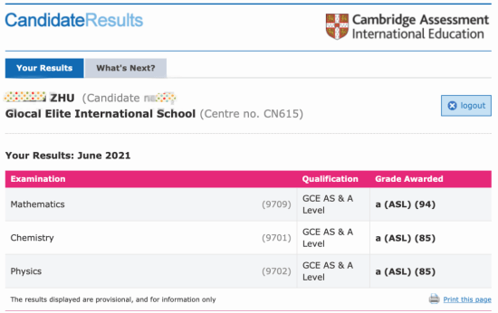 喜报：2021A-Level放榜，郑州英迪国际学校学生成绩炫目