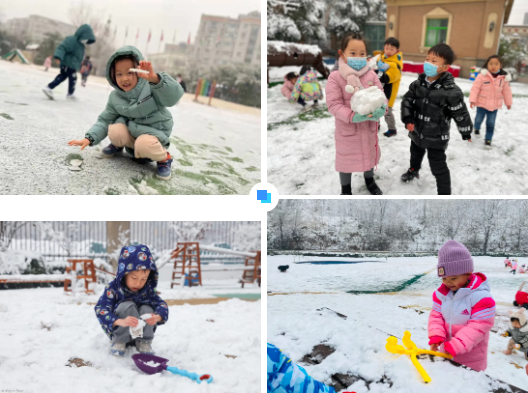 加拿大枫叶小熊学校迎初雪，防疫情|我们始终温暖相伴