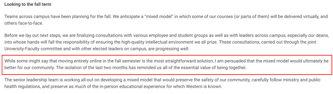 针对秋季开学！加拿大部分大学已宣布学校宿舍安置和隔离政策！