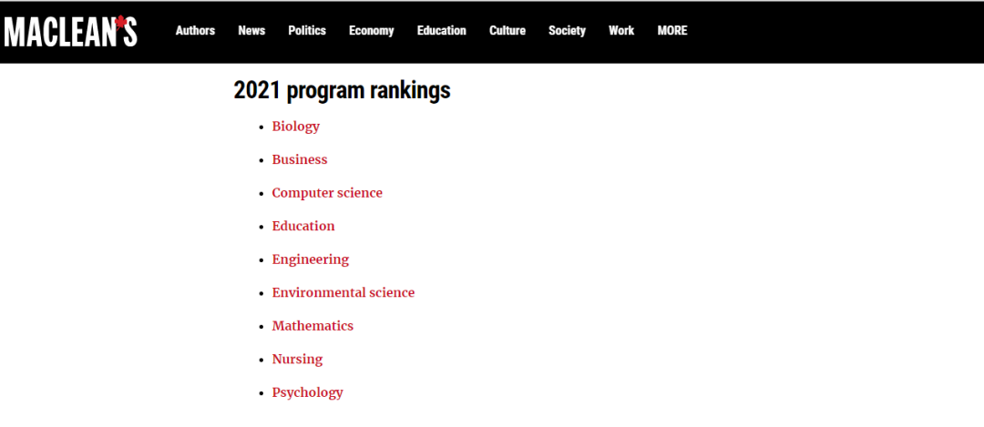 加拿大留学选什么专业？麦考林热门专业排名告诉你！
