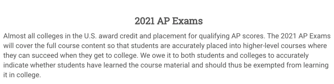 CollegeBoard紧急宣布2021年考试，AP可以选择线上考！