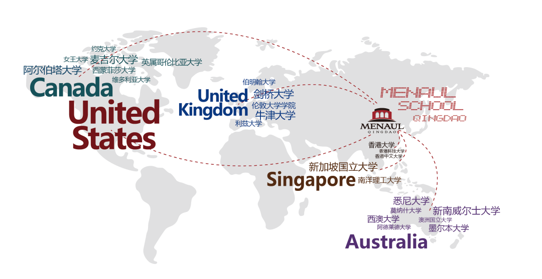 不止于美国，盟诺尽显多国联申优势！ - 青岛盟诺学校