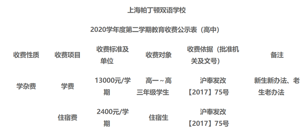 上海帕丁顿双语学校介绍