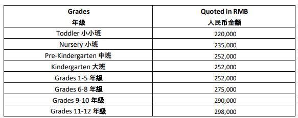 北京乐成国际学校学费标准 _ 北京乐成国际学校