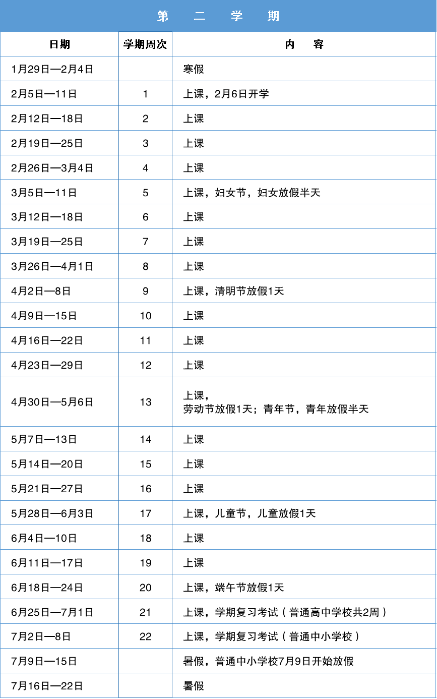 2022 _ 2023学年深圳国际学校校历汇总                