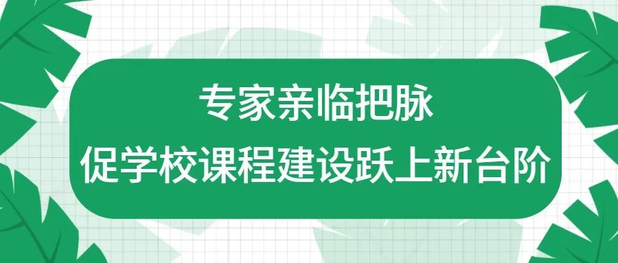 专家亲临把脉，促上海世外教育附属浦江外国语学校课程建设跃上新台阶                